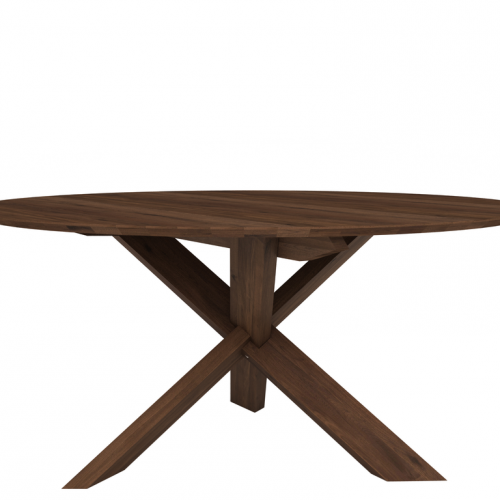 Ethnicraft circle dining table