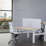 Ako Panel opzetscherm duo desk 48mm Project Meubilair