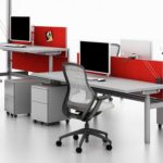 Knoll Office Antenna Telescope zit-sta bureau Project Meubilair