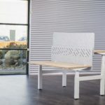 Ako Panel opzetscherm duo desk 18mm Project Meubilair