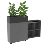 Cube Design flower box quadro projectmeubilair