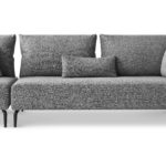 EvaSolo Yoga Bank Sofa Grijs Grey Modulsofa Vinkel High Projectmeubilair Designtore