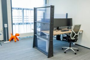 Ako Panel Scheidingswand Wave Afstand Kantoor Projectmeubilair