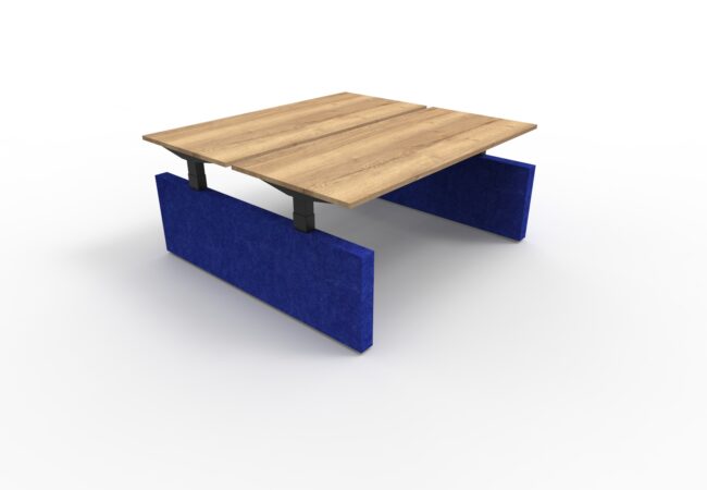 Wize Office Motion Duo Speed Elektrisch Zitsta Bureau Petfelt Panel Akoestiek Projectmeubilair(1)