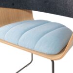 Vepa Drentea Whale Tail Chair Details Stof Kantoormeubilair Projectmeubilair 5