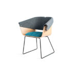 Vepa Drentea Whale Tail Chair Details Stof Kantoormeubilair Projectmeubilair 7
