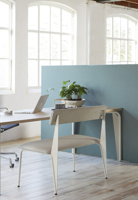 Spoinq Arcum Eettafel Wit Huiselijk Eikenhout Bureau Staal Projectmeubilair