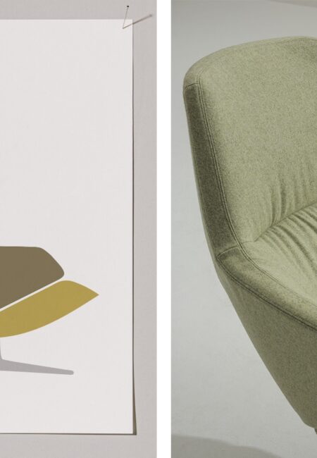 Arper Astonclub 4waysbase Loungechair Design Projectmeubilair Gestoffeerd Olijfgroen