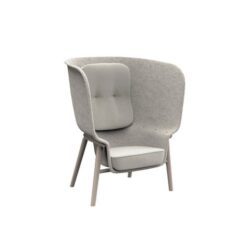 Devorm Pod Privacy Chair Fauteuil Akoestiek Grijs Projectmeubilair