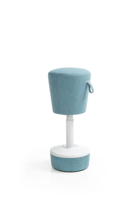 Mickey Light Grey Profim Stahulp Kruk Blauw