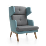 October 12 Wood Profim Oorfauteuil 2 Kleurig