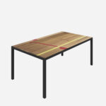 Planq Gymvloer Tafel Straight Duurzaam Recycled Projectmeubilair