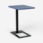 Planq Onyx Tafel Laptoptafel Duurzaam Recycle Projectmeubilair Blauw Zwart