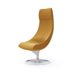 Okamura Lives Loungechair Oker Kantoormeubilair