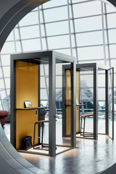 Quadrifoglio Xchange Akoestische Vergaderruimte Kantoor Cabine Projectmeubilair Privacy13