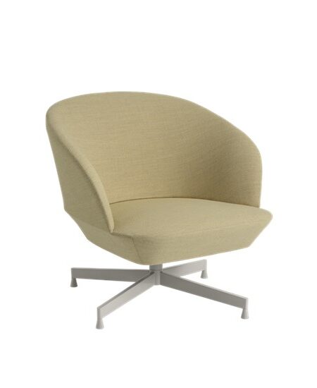 Muuto Oslo Loungechair Kantoormeubilair Projectmeubilair Geel Pastel