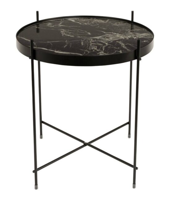 Zuiver Cupid Bijzettafel Zwart Marmer Projectmeubilair