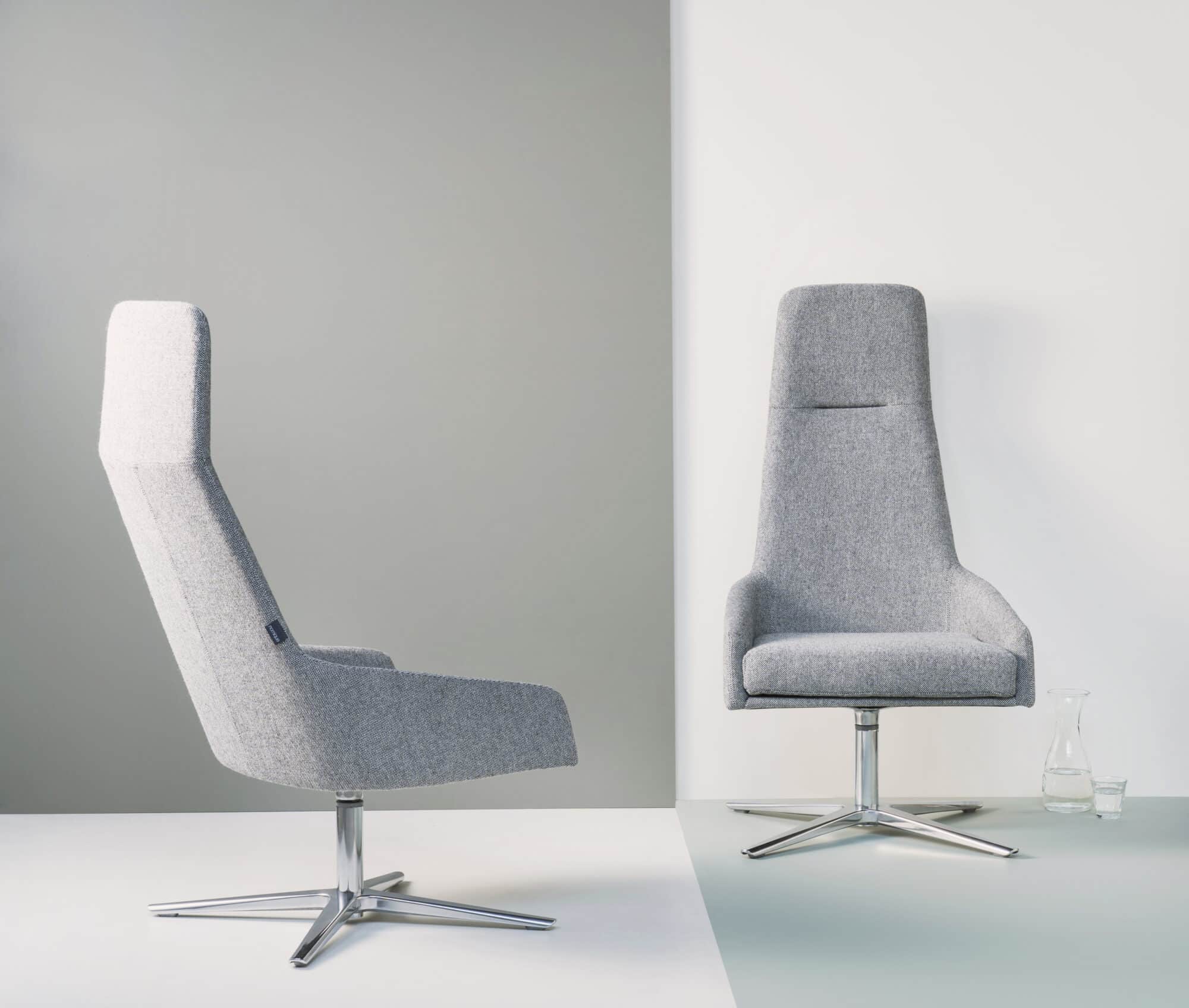 Vepa Lounge Chair Grijs Projectmeubilair5
