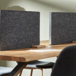 Felt Desk Seperation Screen