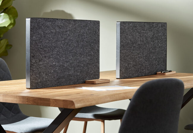 Felt Desk Seperation Screen