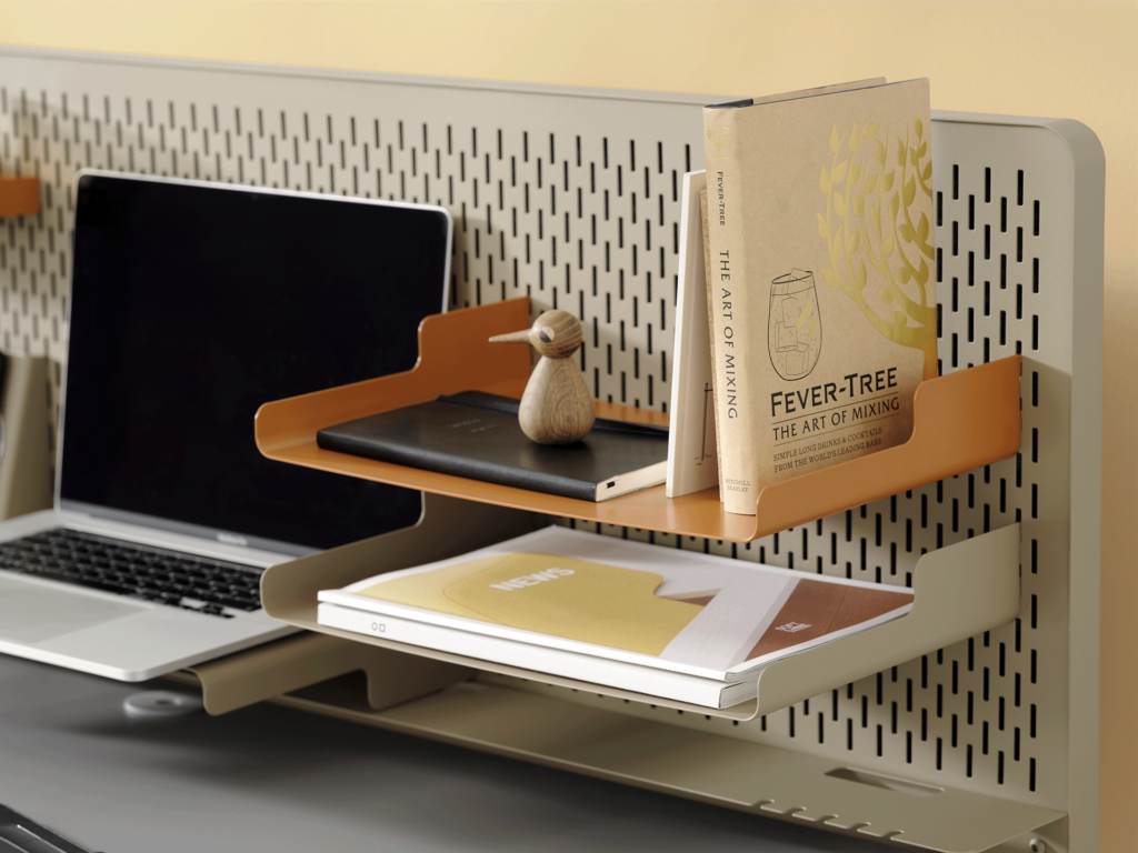Laptop And Paper Shelf
