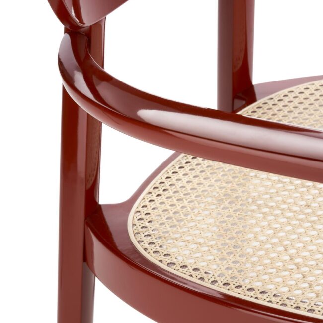 Thonet 119 Lounge Chair Gelochten Riet Projectmeubilair