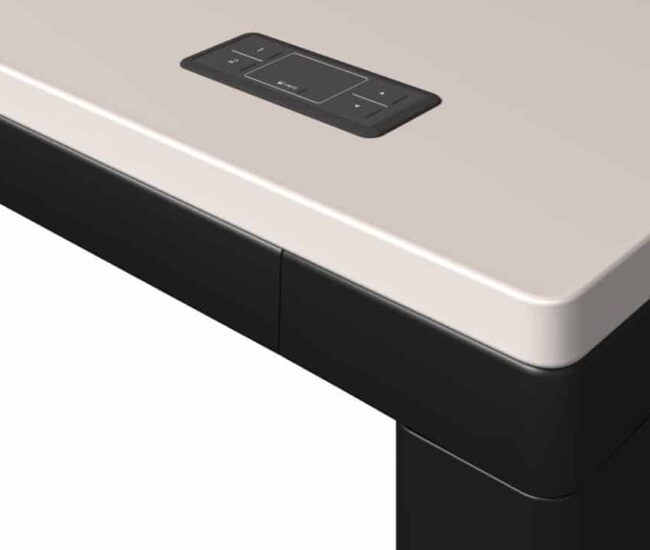 Wizer Office Square Zit Sta Bureau Detail Hoog Laag Bediening