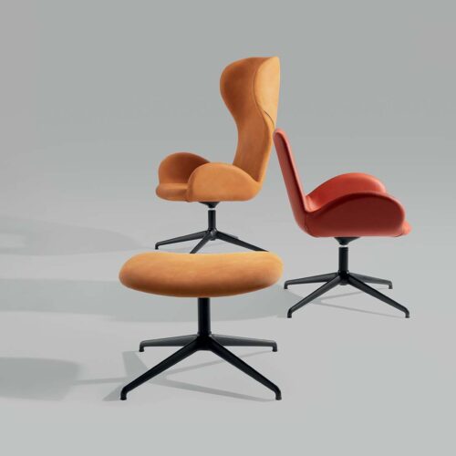Midj Dalia Lounge Armchair PE GX TS Projectmeubilair 2